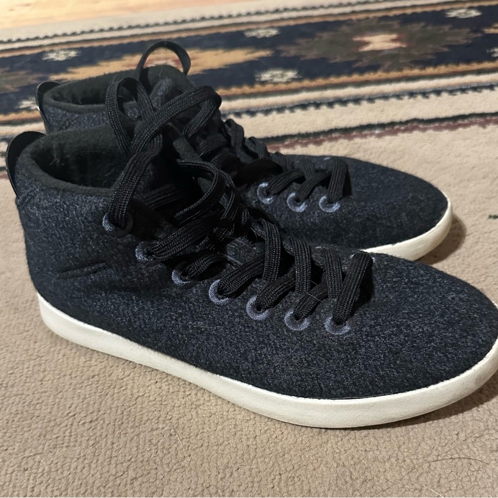 Allbirds wool piper mid lace up sneaker